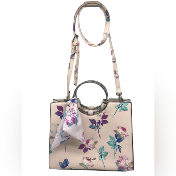 Nine West Handbags - Nine West Multi-Color Floral Print Purse